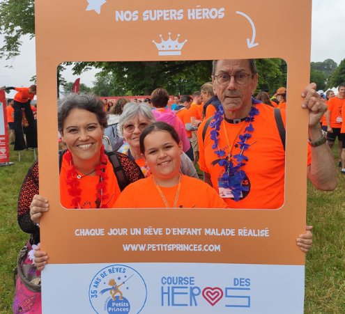 Garance a particip&eacute; &agrave; la Course des H&eacute;ros 
