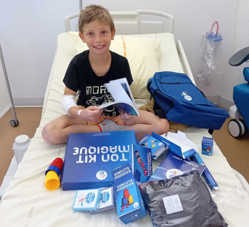 Des kits magiques pour faire rêver les enfants hospitalisés