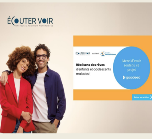Des campagnes de publicité solidaires avec Goodeed pour l’Association Petits Princes