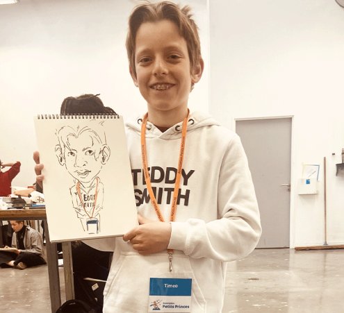 Timeo r&ecirc;ve de rencontrer un artiste 
