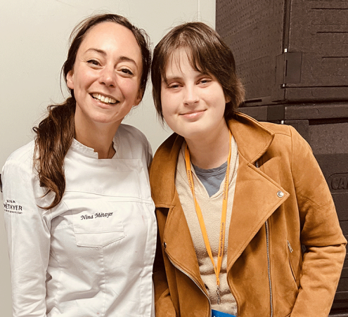 &Eacute;change inspirant entre Dominique Bayle et Nina M&eacute;tayer