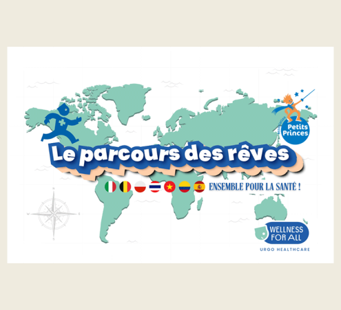 Les Laboratoires URGO Healthcare mobilis&eacute;s pour les r&ecirc;ves des enfants