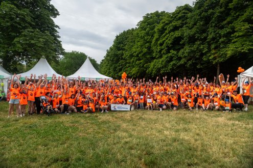 Des collaborateurs engag&eacute;s pour la Course des H&eacute;ros 2024 !