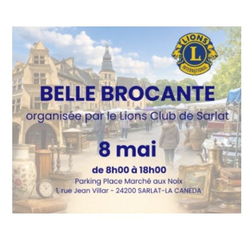 Une brocante solidaire &agrave; Sarlat ! 