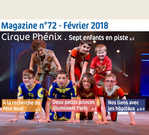 Magazine n&deg; 72 - Cirque Ph&eacute;nix, sept enfants en piste