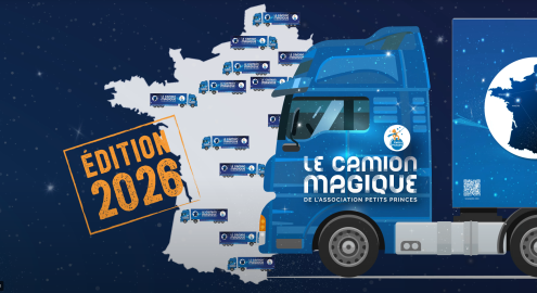 Le Camion Magique de l'Association Petits Princes