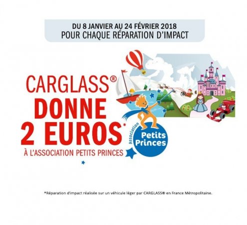 Carglass soutient l&#039;Association Petits Princes