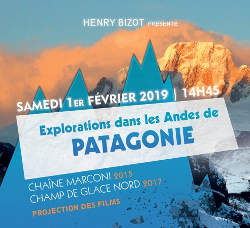 Cin&eacute;-conf&eacute;rence : Exploration dans les Andes de Patagonie