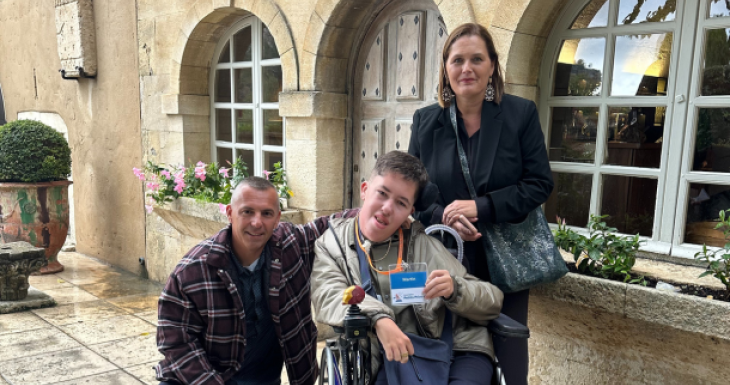 D&eacute;jeuner &agrave; l'Oustau de Baumani&egrave;re