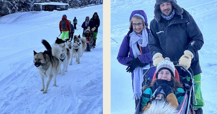 Ma&eacute; r&ecirc;ve de d&eacute;couvrir la neige