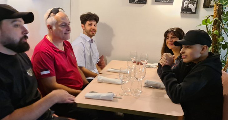 Mathis rencontre Xavier Pincemin
