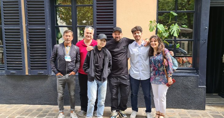 Mathis rencontre Xavier Pincemin