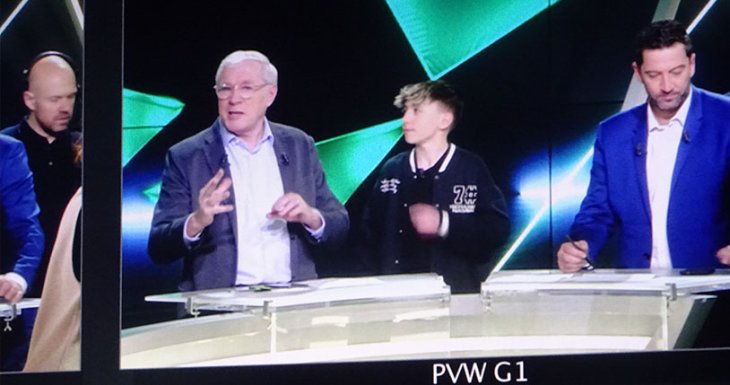 Paul r&ecirc;ve de devenir commentateur sportif