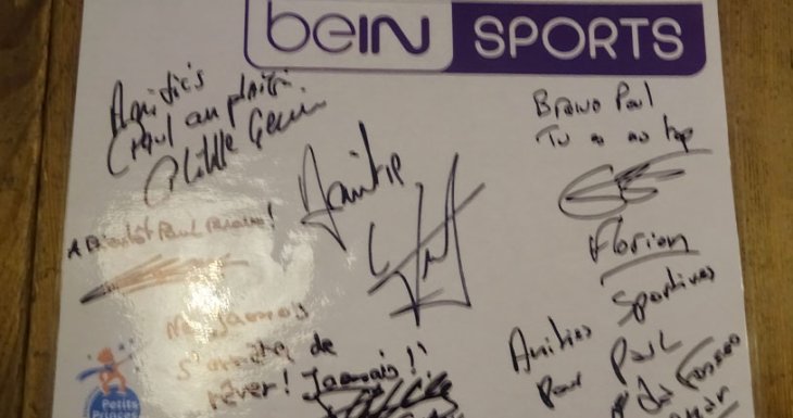 Paul r&ecirc;ve de devenir commentateur sportif