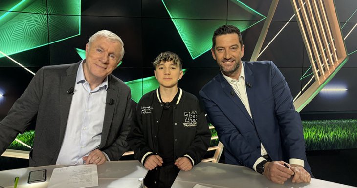 Paul r&ecirc;ve de devenir commentateur sportif