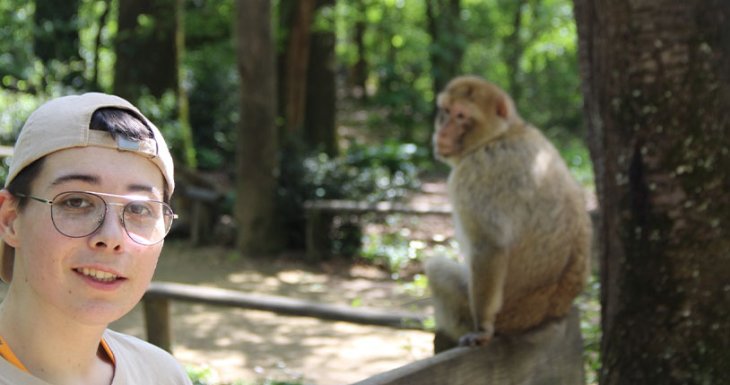 Jean r&ecirc;ve de rencontrer des chimpanz&eacute;s 
