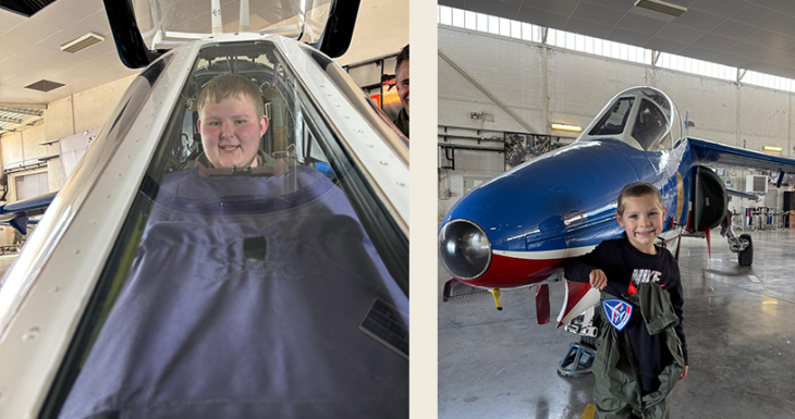 Une journ&eacute;e avec la Patrouille de France