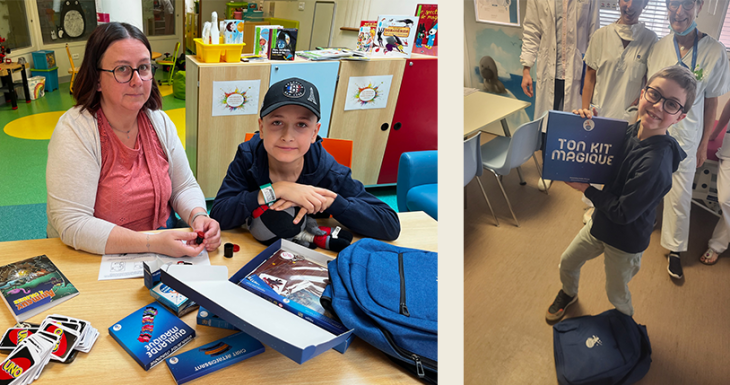 Des kits magiques pour faire rêver les enfants hospitalisés