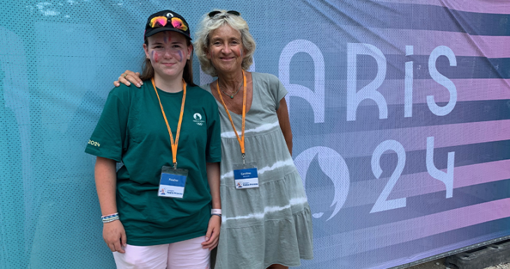 Une passionn&eacute;e d&#039;aviron aux Jeux Olympiques de Paris 2024