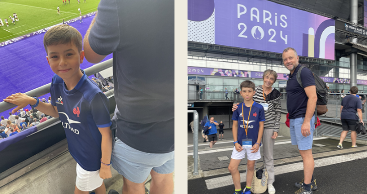 Des r&ecirc;ves Olympiques avec l&rsquo;Association Petits Princes
