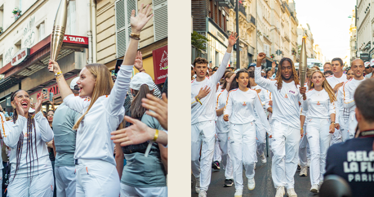 Ils ont port&eacute; la Flamme Olympique ! 