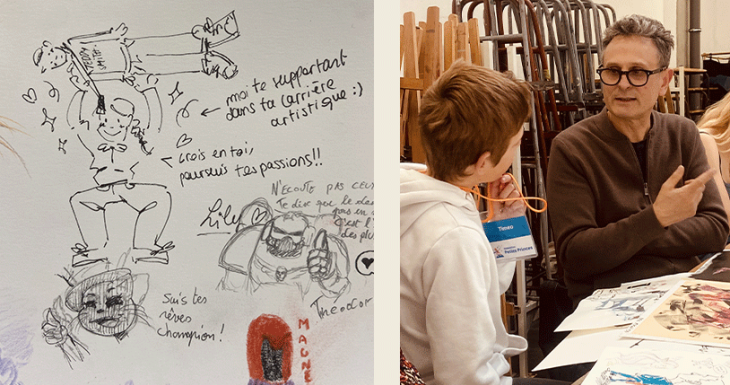Timeo r&ecirc;ve de rencontrer un artiste 