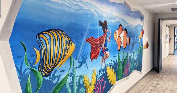 PIMP ton HDJ : Le Street Art illumine l&rsquo;h&ocirc;pital de jour p&eacute;diatrique de Bic&ecirc;tre