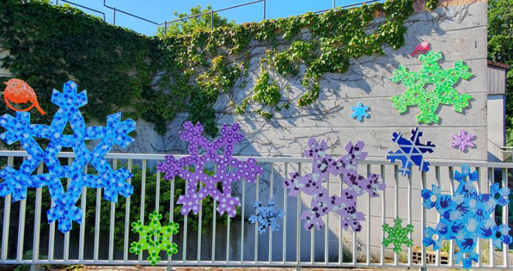 Les petits patients de Bullion embellissent leur h&ocirc;pital