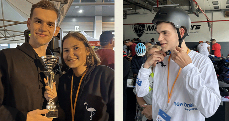 Enola et Achille r&ecirc;vent auX 500 miles Magny-Cours