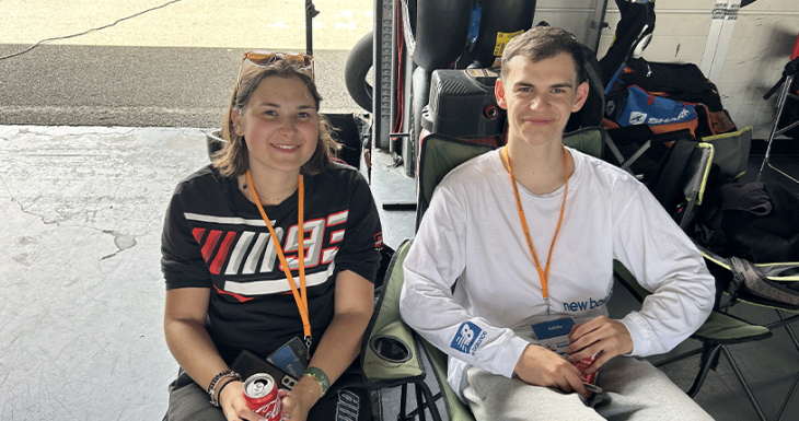Enola et Achille r&ecirc;vent auX 500 miles Magny-Cours