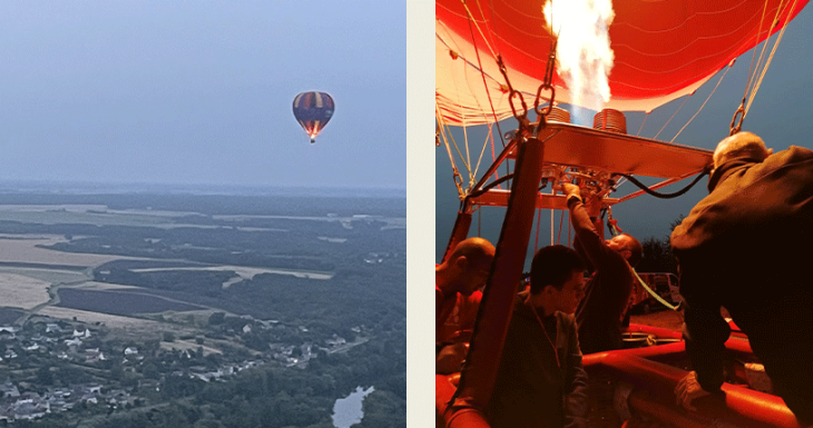 Riwan s&#039;envole en montgolfi&egrave;re 