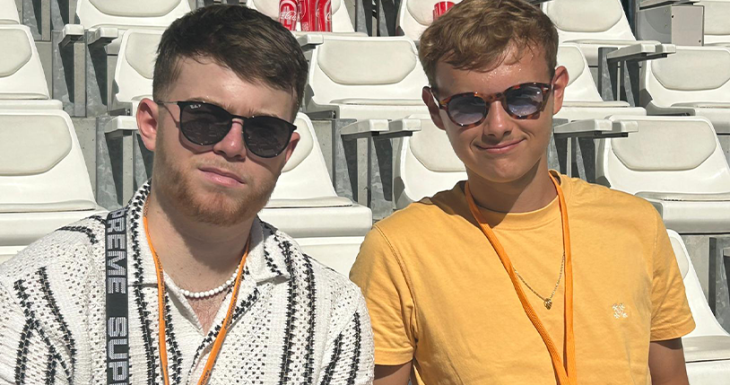 Loan et Tom r&ecirc;vent de Football pendant les JO 