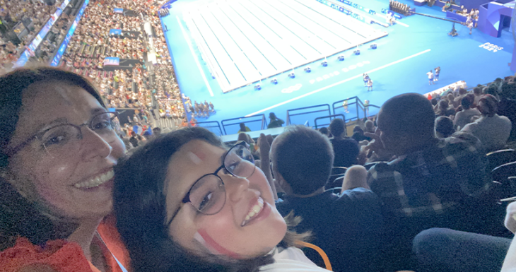 Eyleen r&ecirc;ve de natation olympique 