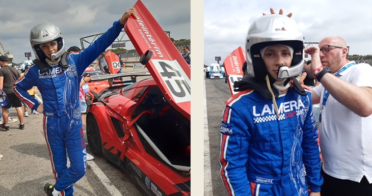 L&eacute;o r&ecirc;ve au Lamera Cup 