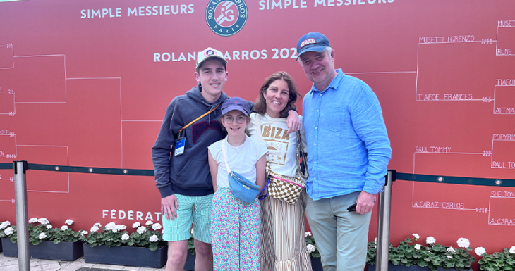Le r&ecirc;ve de Brieuc &agrave; Roland-Garros