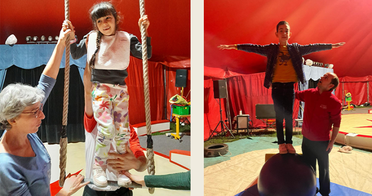 Une semaine de cirque magique pour 70 enfants hospitalis&eacute;s