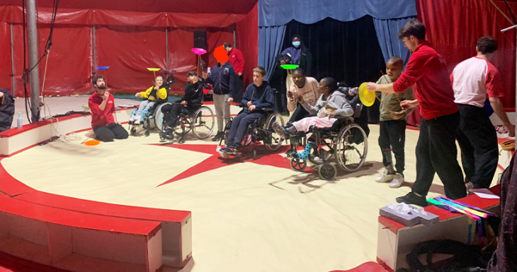 Une semaine de cirque magique pour 70 enfants hospitalis&eacute;s