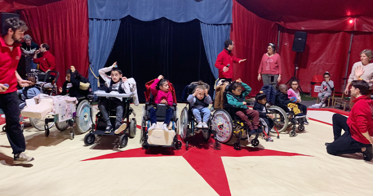 Une semaine de cirque magique pour 70 enfants hospitalis&eacute;s