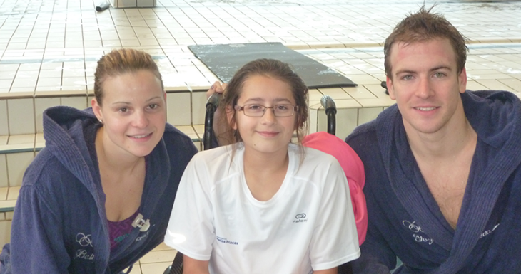Sol&egrave;ne participe aux Jeux Paralympiques