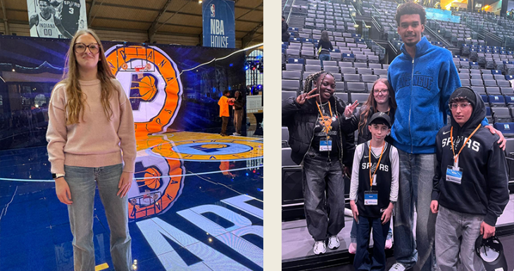 Un week-end magique avec la NBA : nos Petits Princes &agrave; la rencontre de Victor Wembanyama