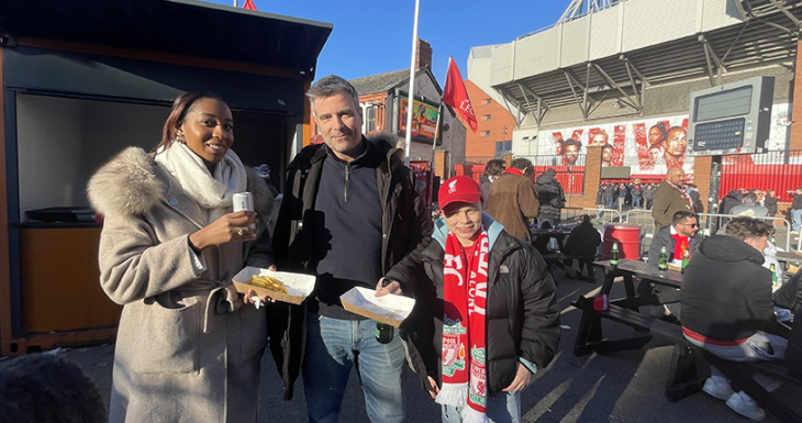 Un week-end magique &agrave; Liverpool pour Arthur 