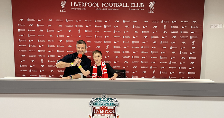 Un week-end magique &agrave; Liverpool pour Arthur 