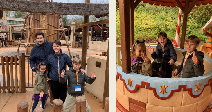 Augustin r&ecirc;ve au parc Ast&eacute;rix 