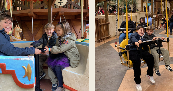 Augustin r&ecirc;ve au parc Ast&eacute;rix 