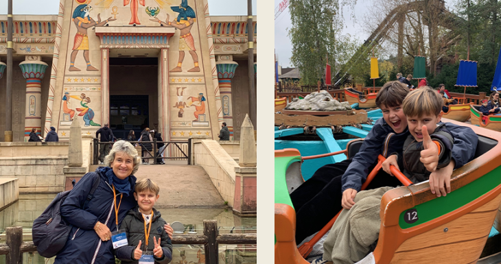 Augustin r&ecirc;ve au parc Ast&eacute;rix 