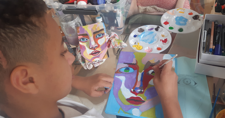 Le r&ecirc;ve d&rsquo;un artiste en herbe