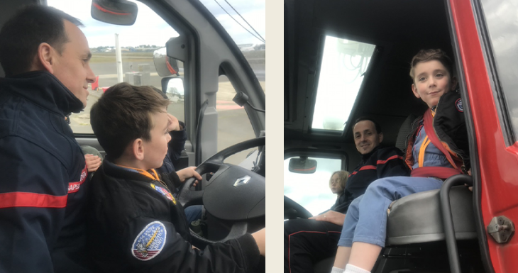 Ayden r&ecirc;ve de voler en avion 