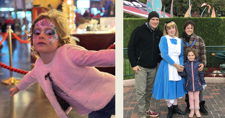 L&eacute;a rencontre des princesses Disney 