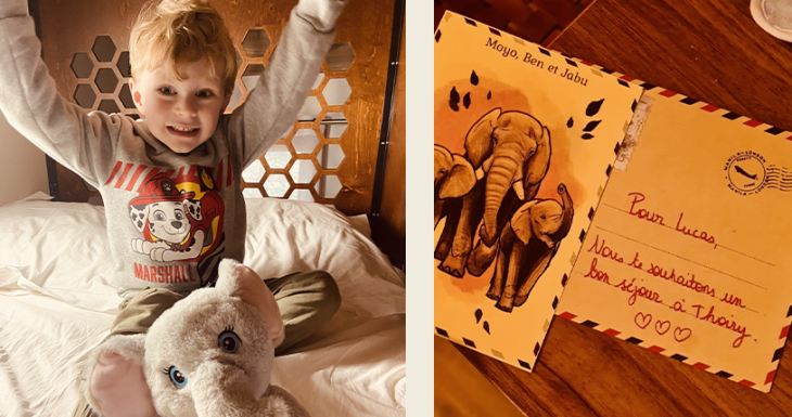 Lucas r&ecirc;ve de rencontrer un &eacute;l&eacute;phant 