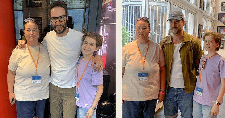 6 petits princes &agrave; la rencontre du Bus Manu sur NRJ
